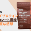 【レビュー】REYS レイズ プロテイン チョコレート風味の率直な感想 コスパや栄養成分